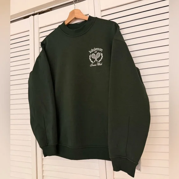 Lululemon Tennis Club crewneck- Forest green - Picture 4 of 8